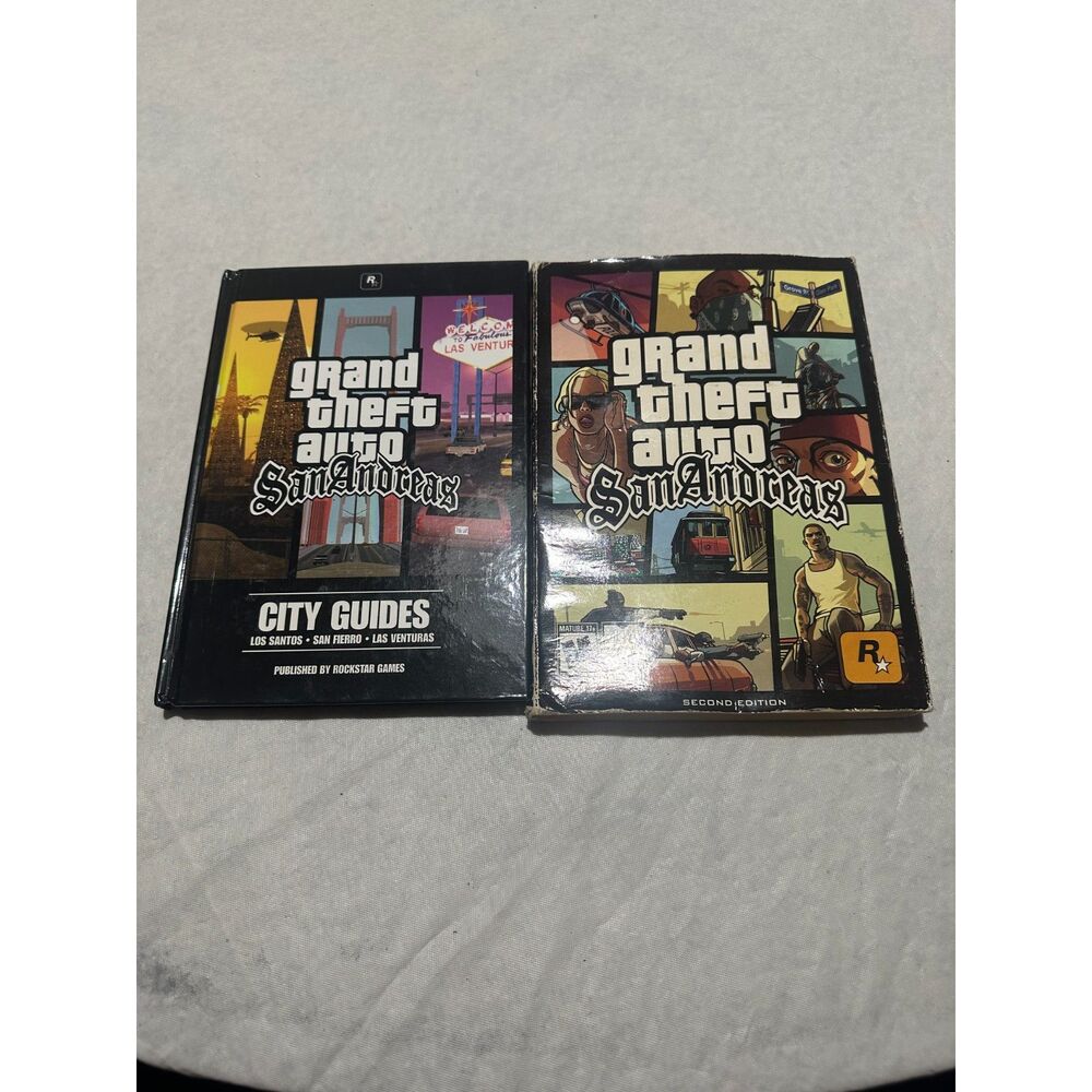Grand Theft Auto San Andreas Second Edition PC DVD-ROM Complete CIB Book Edition